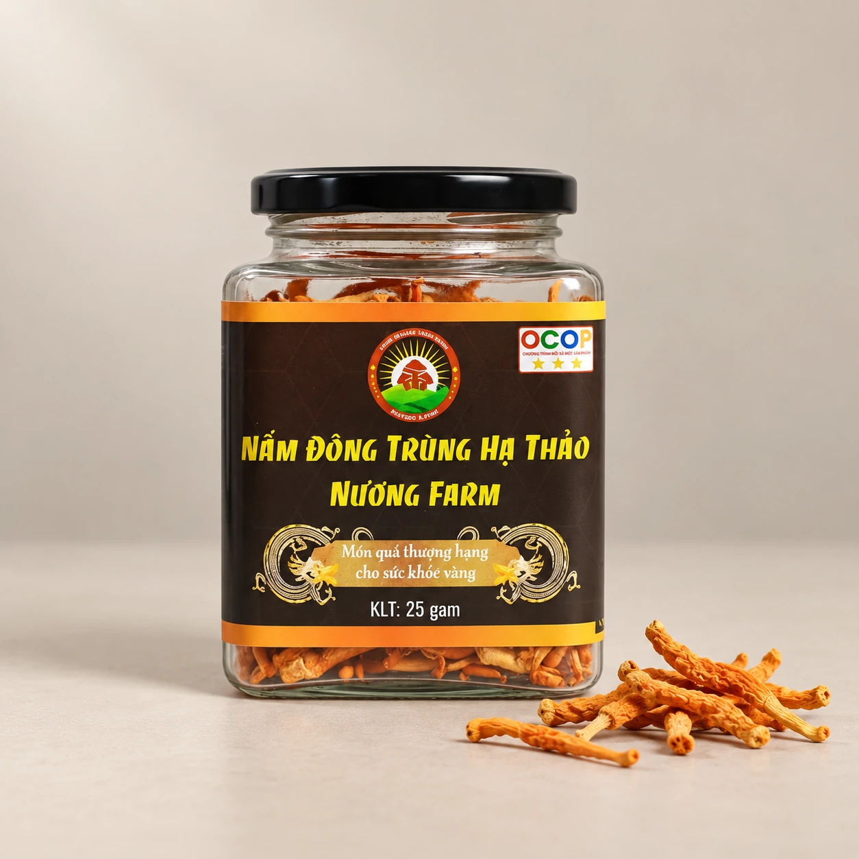 Đông Trùng Hạ Thảo Sấy Thăng Hoa