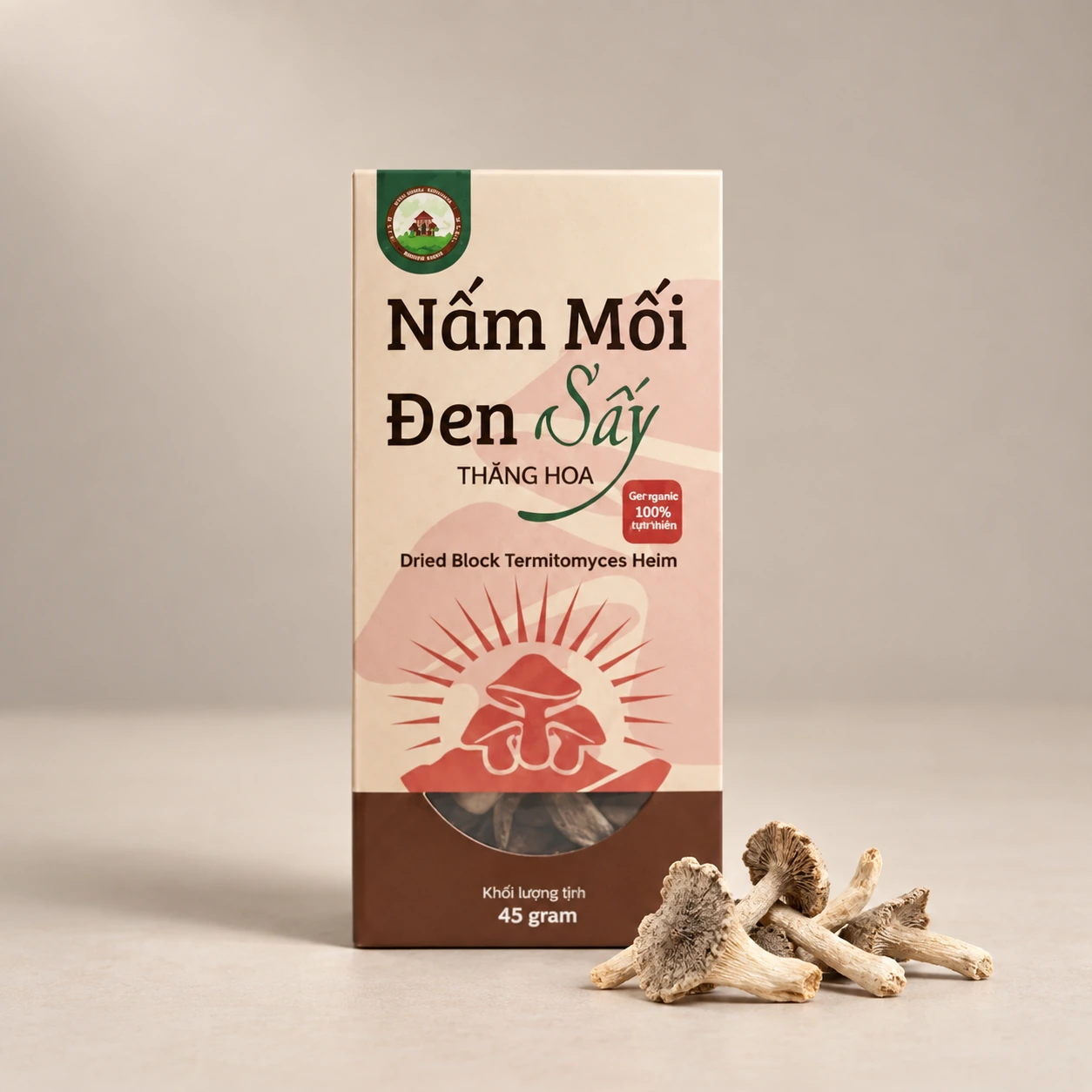 Nấm Mối Đen Sấy Thăng Hoa