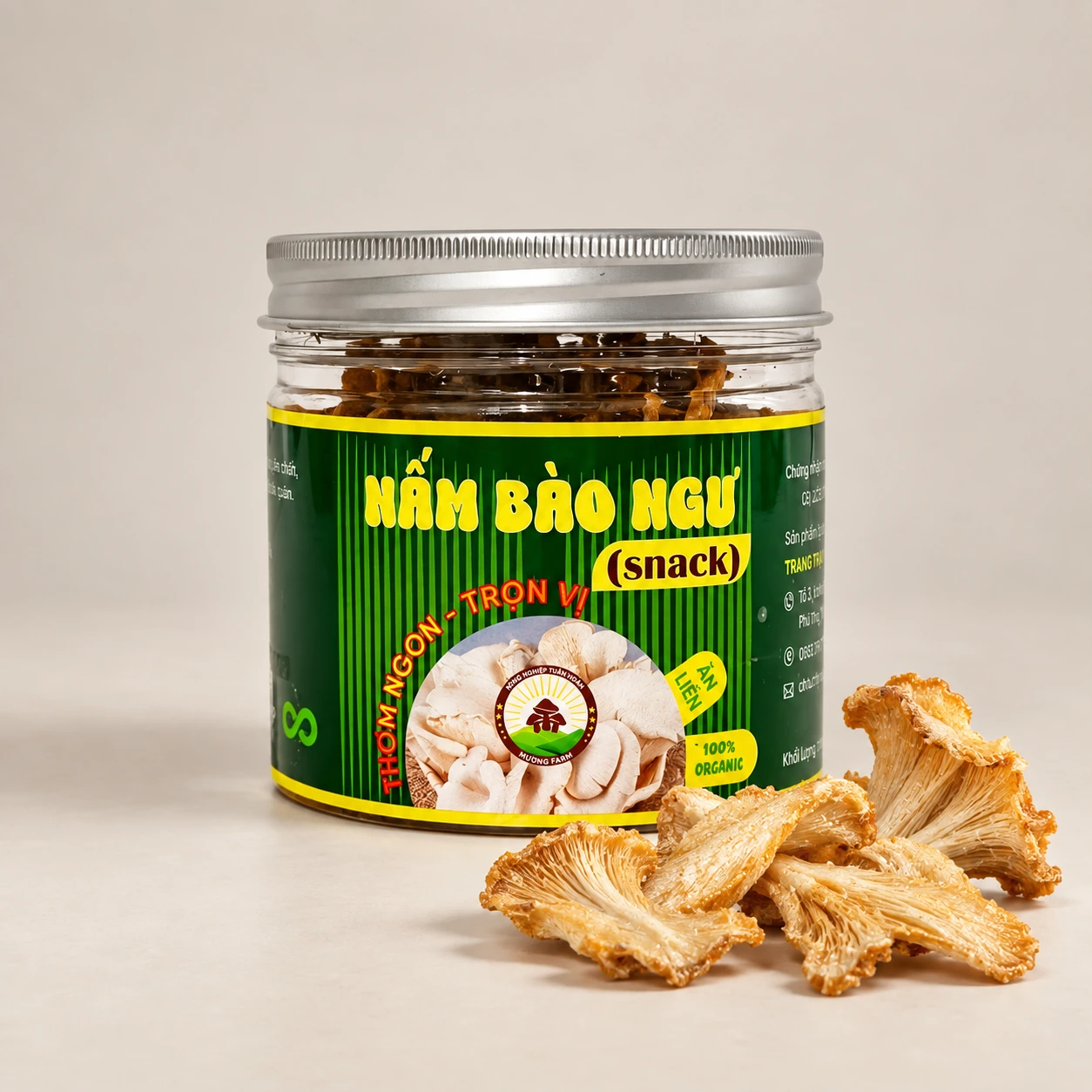 Snack Nấm Bào Ngư